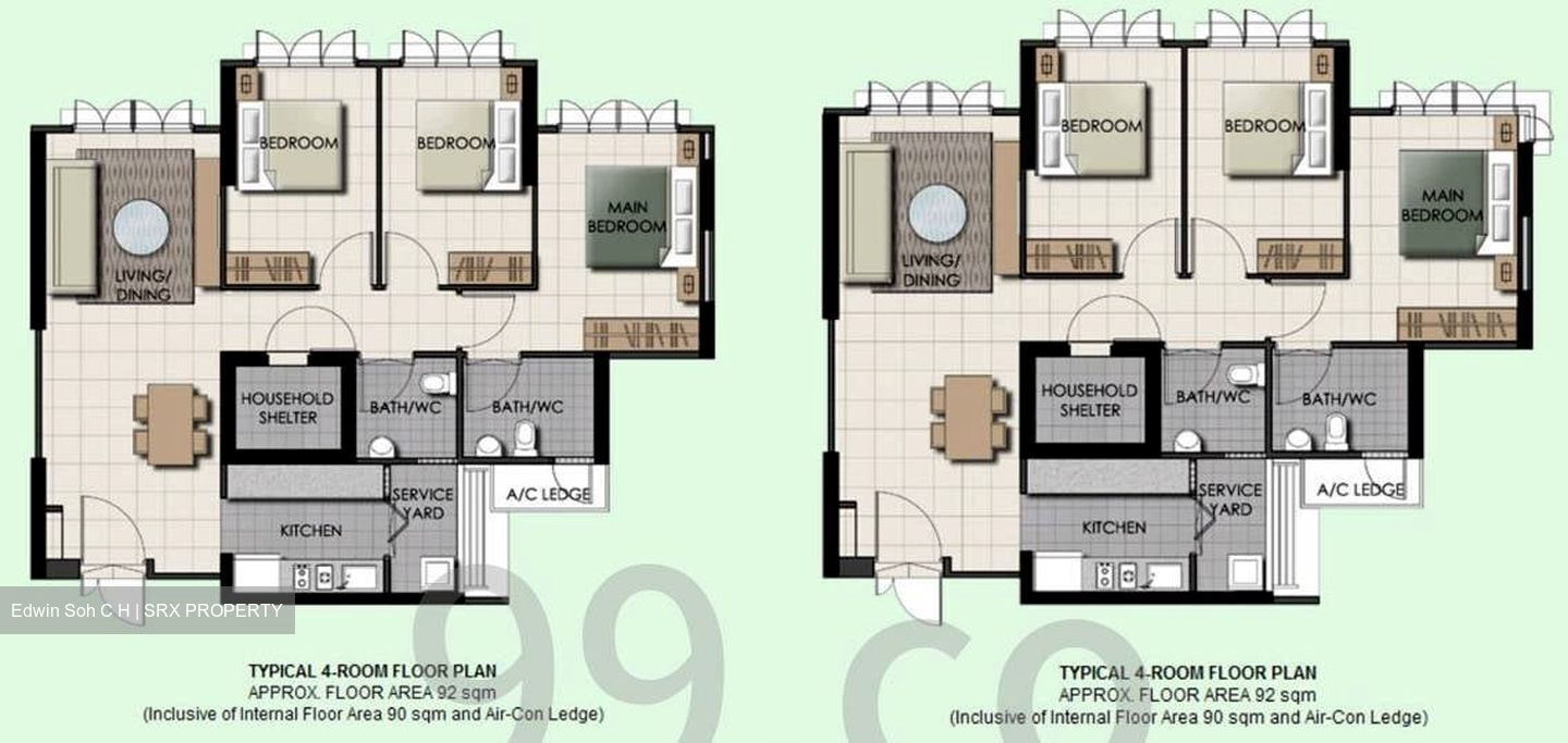 Blk 636C Senja Parc View (Bukit Panjang), HDB 4 Rooms #531325121